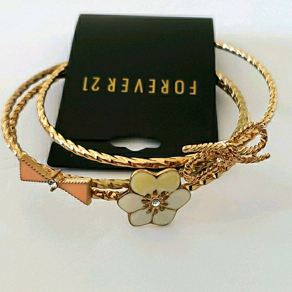Forever 21 bangle bracelets - Picture 2 of 6